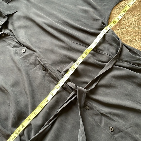 Lululemon perfectly poised cupro blend oversized shirt dress - Picture 8 of 12